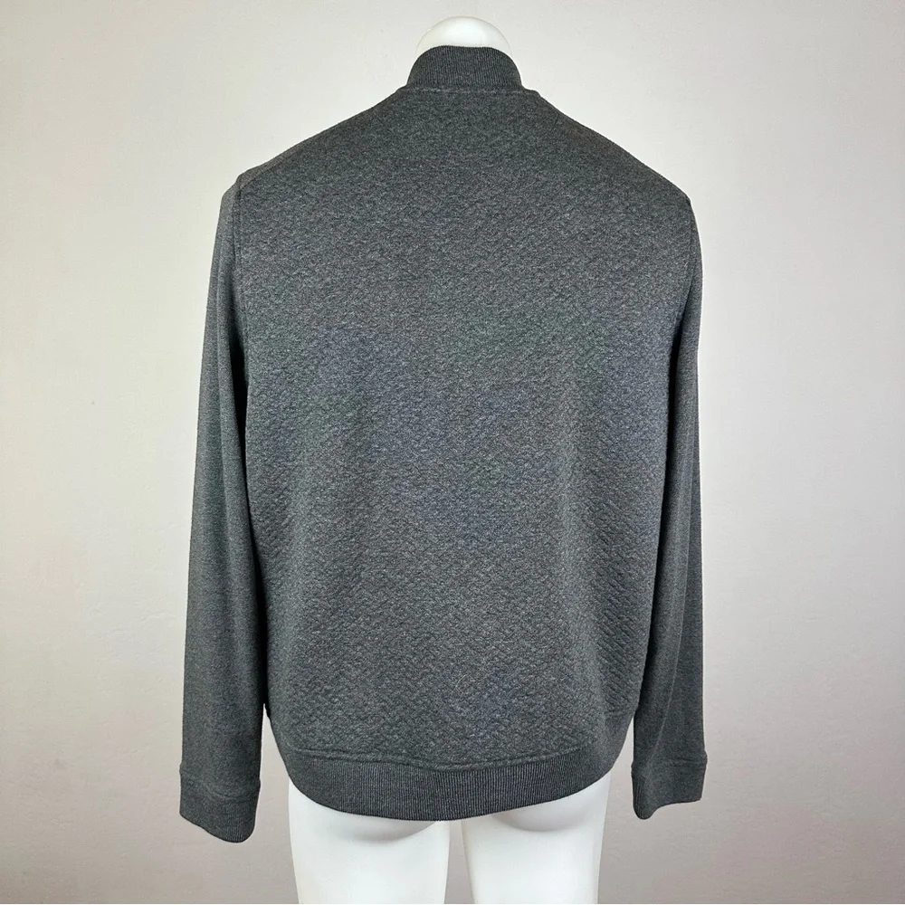 Ted Baker Varsity Collar Cardigan-Style Zip-Up Sweater